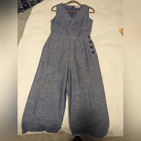 Boden Pants - Boden Dorothea linen jumpsuit